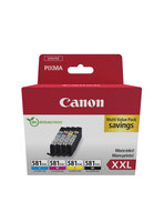 Canon (T) CLI-581XXL B/C/M/Y MultiPack 46,8ml(Origineel)