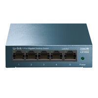 TP-Link LiteWave 5Port 1Gb Metalen behuizing.