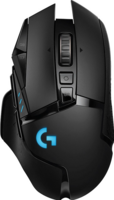 Logitech G G502 LIGHTSPEED Optical USB Zwart Ret. Wirel.