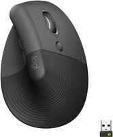 Logitech Lift Vertical Ergonomic Zwart Retail Wireless