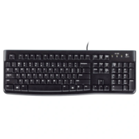 KB Logitech K120 voor Business Zwart bedraad