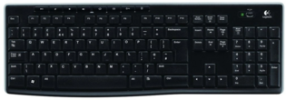 BE KB Logitech K270 Zwart Wirel. Ret. (Belgische layout