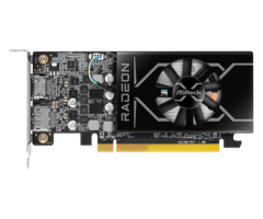 6400 ASRock RX LP 4GB/DP/HDMI/Low Profile