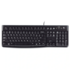 KB Logitech K120 voor Business Zwart bedraad OEM